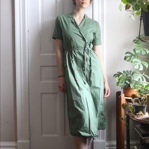 Double breasted dress